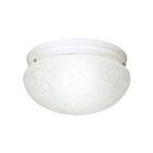 Nuvo Lighting SF76-614 2-Lights 120W Textured White Ceiling Flush Mount