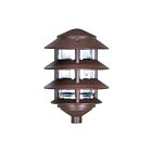 Satco Sf76-633 100W Old Bronze Path Light