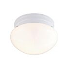 Nuvo Lighting SF77-062 2-Lights 120W White Medium Mushroom Ceiling Flush Mount