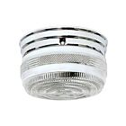 Nuvo Lighting SF77-101 2-Lights 120W Polished Chrome Medium Ceiling Drum Flush Mount