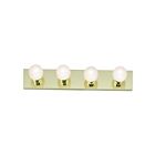 Nuvo Lighting SF77-189 4-Lights 400W Polished Brass Vanity Strip