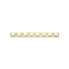 Nuvo Lighting SF77-191 8-Lights 800W Polished Brass Vanity Strip