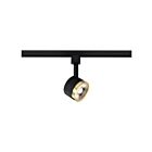 Satco Th635 Matte Black/Brushed Brass LED Track Head