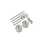 Satco TP280 Brushed Nickel Adjust Track Pend Kit