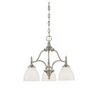 Savoy House Essentials Herndon 1-1000-3-SN 3-Lights 180W Satin Nickel Chandelier