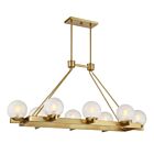 Savoy House 1-1016-8-322 8-Lights 480W Warm Brass Chandelier