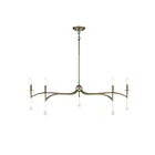 Savoy House Laramie 1-1099-5-182 5-Lights 300W Chelsea Gold Chandelier