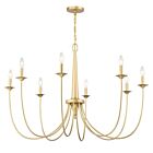Savoy House Stonecrest 1-1202-8-186 8-Lights 480W French Gold Chandelier