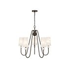 Savoy House 1-1350-5-15 Sheldon 5-Lights 60W Mediterranean Bronze Incandescent/LED Chandelier
