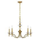 Savoy House 1-1361-5-322 5-Lights 300W Warm Brass Chandelier