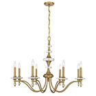 Savoy House 1-1362-8-322 8-Lights 480W Warm Brass Chandelier