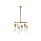 Savoy House 1-1366-8-322 Chelsea 8-Lights 420 Watt Warm Brass Chandelier