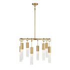 Savoy House 1-1366-8-322 Chelsea 8-Lights 420 Watt Warm Brass Chandelier