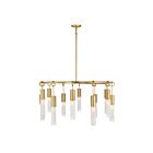 Savoy House 1-1367-12-322 Chelsea 12-Lights 720 Watt Warm Brass Chandelier
