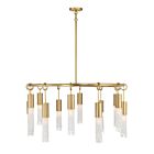 Savoy House 1-1367-12-322 Chelsea 12-Lights 720 Watt Warm Brass Chandelier