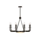Savoy House 1-1487-9-15 Salford 9-Lights 225W Mediterranean Bronze LED Chandelier