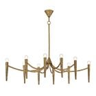Savoy House 1-1528-10-106 10-Lights 600W Spumante Chandelier