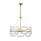 Savoy House Camille 1-1727-5-322 5-Lights 300W Warm Brass Chandelier