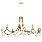 Savoy House Kameron 1-1805-10-322 10-Lights 600W Warm Brass Chandelier