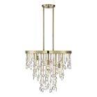 Savoy House Livorno 1-1846-4-127 4-Lights 240W Noble Brass Chandelier