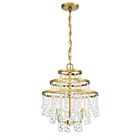 Savoy House Luna 1-1865-3-322 3-Lights 180W Warm Brass Mini Chandelier