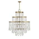 Savoy House Luna 1-1868-15-322 15-Lights 900W Warm Brass Chandelier