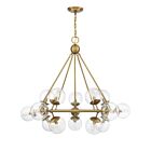 Savoy House Orion 1-1932-15-322 15-Lights 900W Warm Brass Chandelier