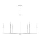 Savoy House Essentials Salerno 1-2221-6-83 6-Lights 360W Bisque White Chandelier