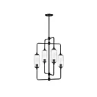 Savoy House 1-3023-4-89 4-Lights 240W Matte Black Chandelier
