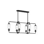 Savoy House 1-3026-6-89 6-Lights 360W Matte Black Chandelier
