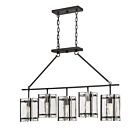 Savoy House Glenwood 1-3043-5-13 5-Lights 300W English Bronze Linear Chandelier