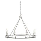 Savoy House Essentials Middleton 1-308-8-SN 8-Lights 480W Satin Nickel Chandelier