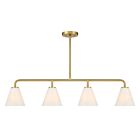 Savoy House 1-4014-4-322 4-Lights 240W Warm Brass Chandelier