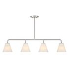 Savoy House 1-4014-4-SN 4-Lights 240W Satin Nickel Chandelier