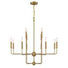 Savoy House Essentials Avondale 1-4046-12-322 12-Lights 720W Warm Brass Chandelier