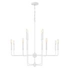 Savoy House Essentials Avondale 1-4046-12-83 12-Lights 720W Bisque White Chandelier
