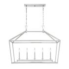 Savoy House Essentials Townsend 1-424-5-SN 5-Lights 300W Satin Nickel Linear Chandelier