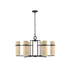 Savoy House 1-4562-6-15 Weston 6-Lights 60W Mediterranean Bronze Incandescent/LED Chandelier