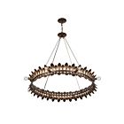 Savoy House Heiress 1-4681-8-102 8-Lights 480W Patinated Bronze Chandelier