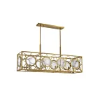 Savoy House 1-5066-8-322 8-Lights 480W Warm Brass Chandelier