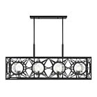 Savoy House 1-5066-8-89 8-Lights 480W Matte Black Chandelier