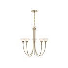 Savoy House 1-5082-5-127 Florena 5-Lights 30W Noble Brass Incandescent/LED Chandelier
