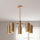 Savoy House Lio 1-6508-5-127 5-Lights 300W Noble Brass Chandelier