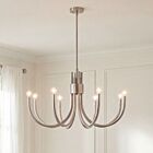 Savoy House Essentials Sorrento 1-6680-8-SN 8-Lights 480W Satin Nickel Chandelier