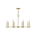 Savoy House 1-6847-8-93 8-Lights 480W Gold Armory Chandelier
