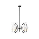 Savoy House 1-7169-5-143 Hanley 5-Lights 60W Matte Black Incandescent/LED Chandelier
