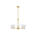 Savoy House 1-7265-5-322 5-Lights 300W Warm Brass Chandelier
