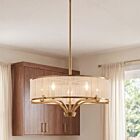 Savoy House Wynwood 1-7751-5-322 5-Lights 300W Warm Brass Chandelier