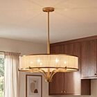 Savoy House Wynwood 1-7752-6-322 6-Lights 360W Warm Brass Chandelier