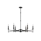 Savoy House 1-8166-6-26 6-Lights 360W Champagne Mist Chandelier